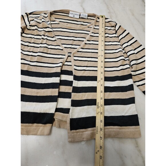 Kathy Ireland Sweater Pullover Womens Striped, Size Extra Large - Picture 7 of 8